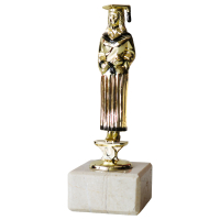Statuetka Złota 15,5 cm Absolwentka